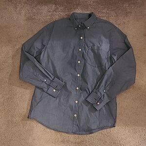 IZOD Men's Navy Button up Shirt